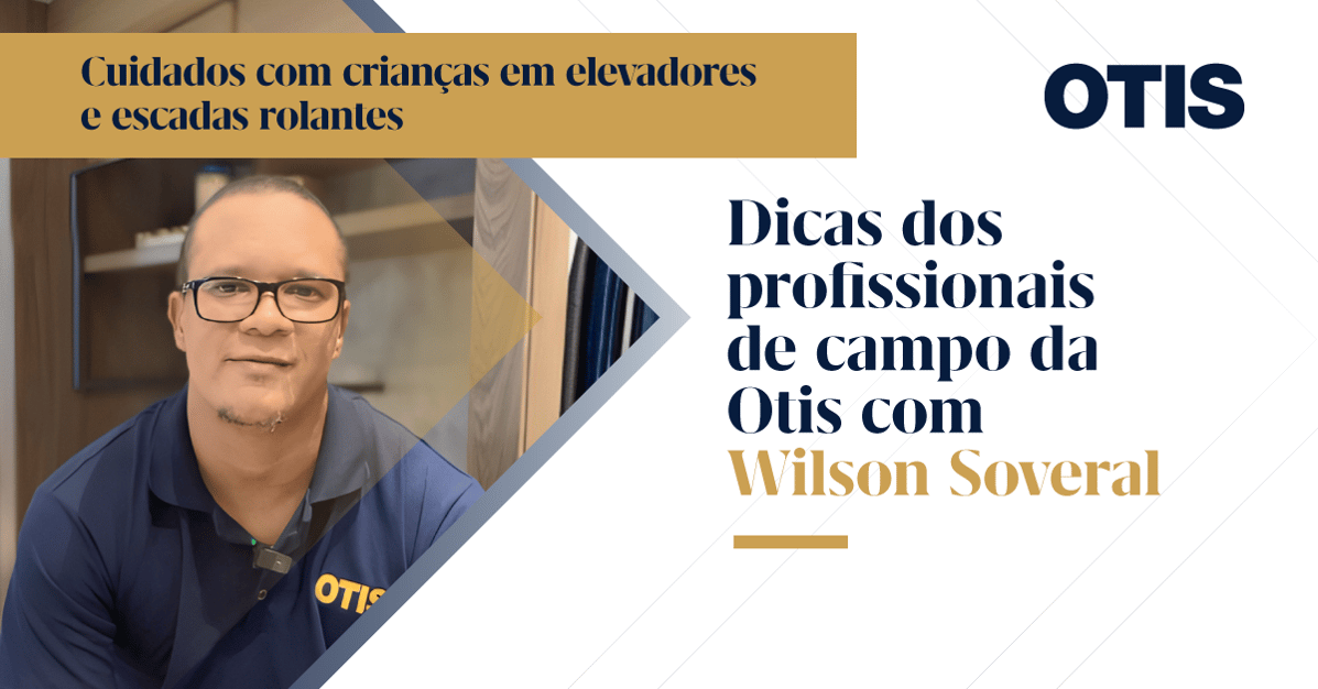 Dicas dos profissionais de campo: segurança das crianças em elevadores e escadas rolantes